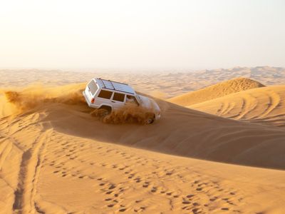 Hurghada: Quad, Jeep, Camel and Buggy Safari with BBQ Dinner